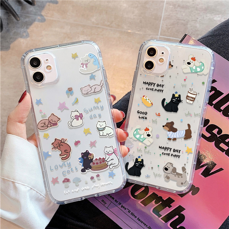 Lovely Fishes Clear Phone Case - Apple Iphone 16 评论和价格