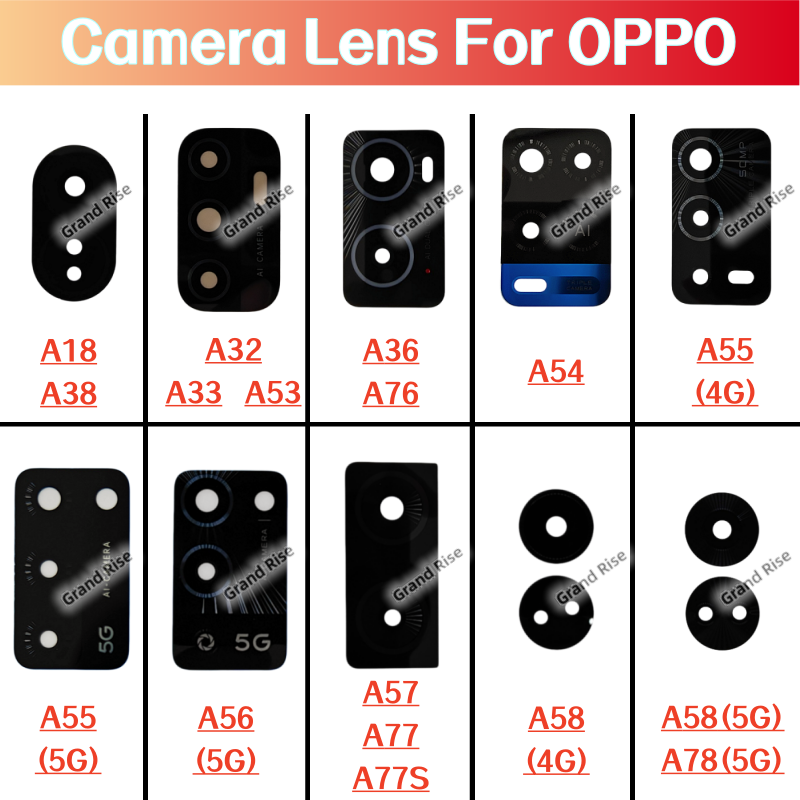 New Rear Camera Glass Lens For - Oppo A78 评论和价格