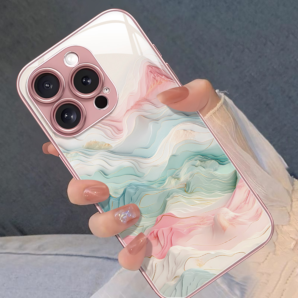 Tempered Glass Phone Case For  - Samsung Galaxy A55 评论和价格