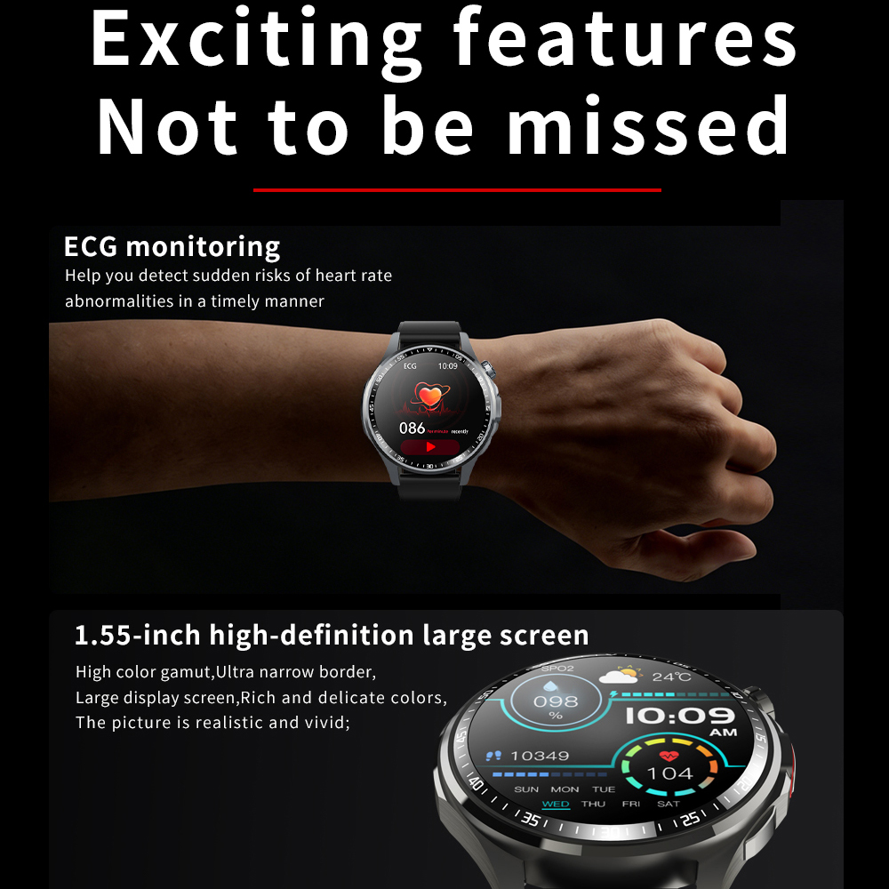 Men Smart Watch All Day Fall D - Fall Detection Watch 评论和价格