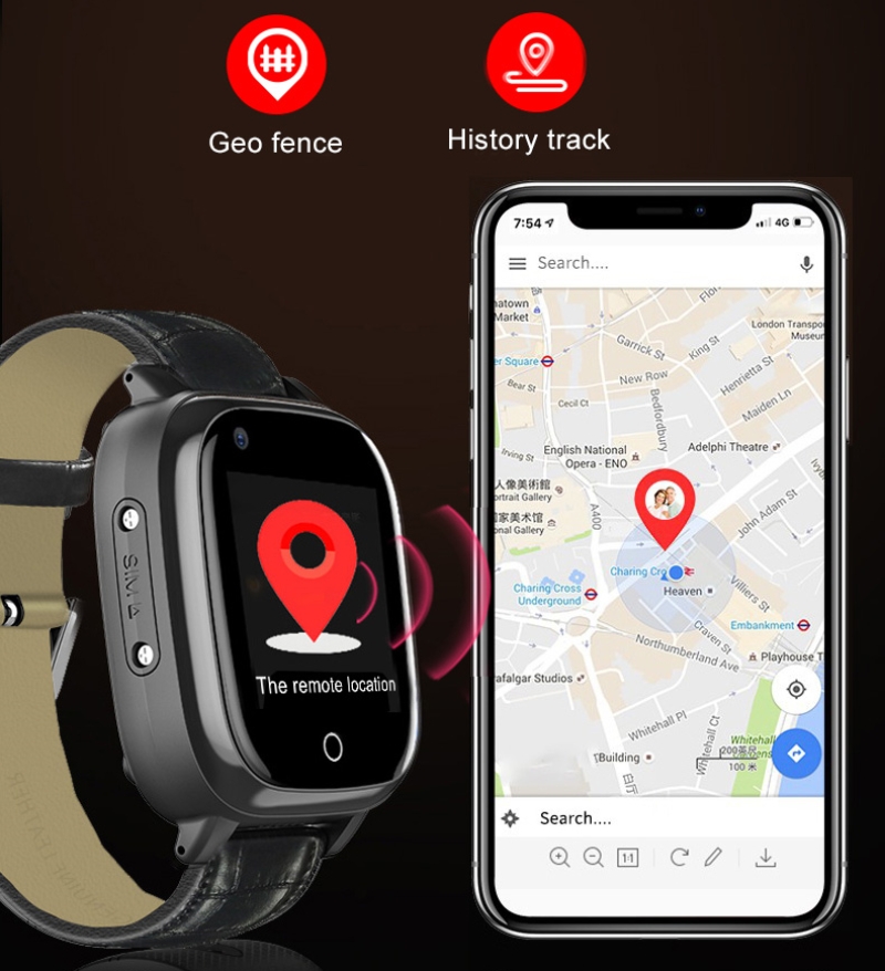 Elderly Smart Watch For Old Pe - Fall Detection Watch 评论和价格