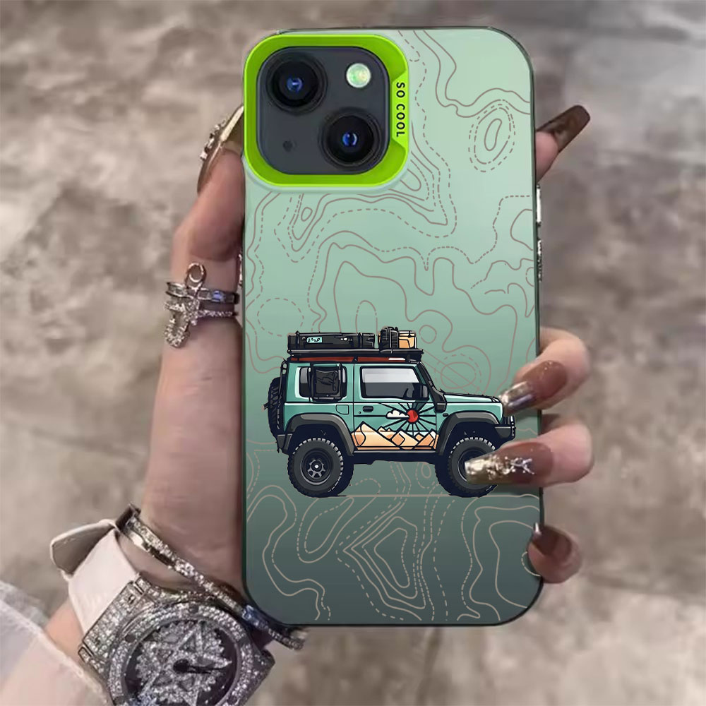 Simple Car Pattern Phone Case  - Apple Iphone 16 评论和价格