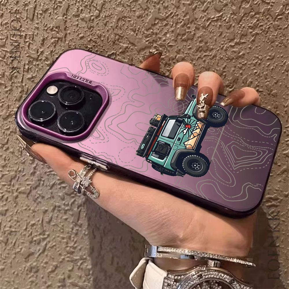 Simple Car Pattern Phone Case  - Apple Iphone 16 评论和价格
