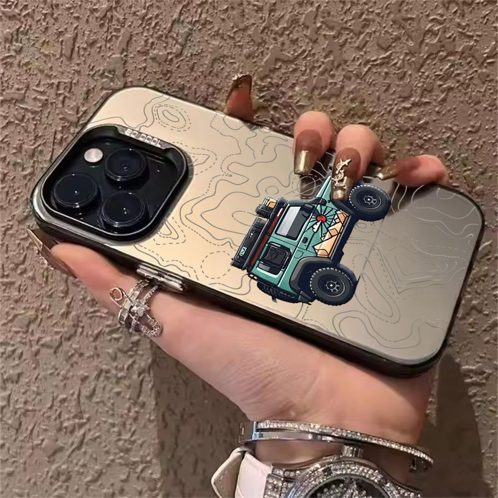 Simple Car Pattern Phone Case  - Apple Iphone 16 评论和价格